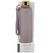 Wholesale - 32oz BURNISHED LILAC ON-THE-GO DETOX BOTTLE W/CARRY STRAP APANA C/P 12, UPC: 193242559587